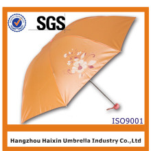 2017 nuevo diseño publicitario de la flor del cordón chino Sun paraguas promocional